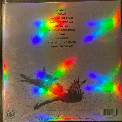 Microwave - Let's Start Degeneracy blue and purple splatter vinyl LP tracklist