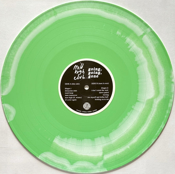 Mild High Club - Going Going Gone green and white vinyl album