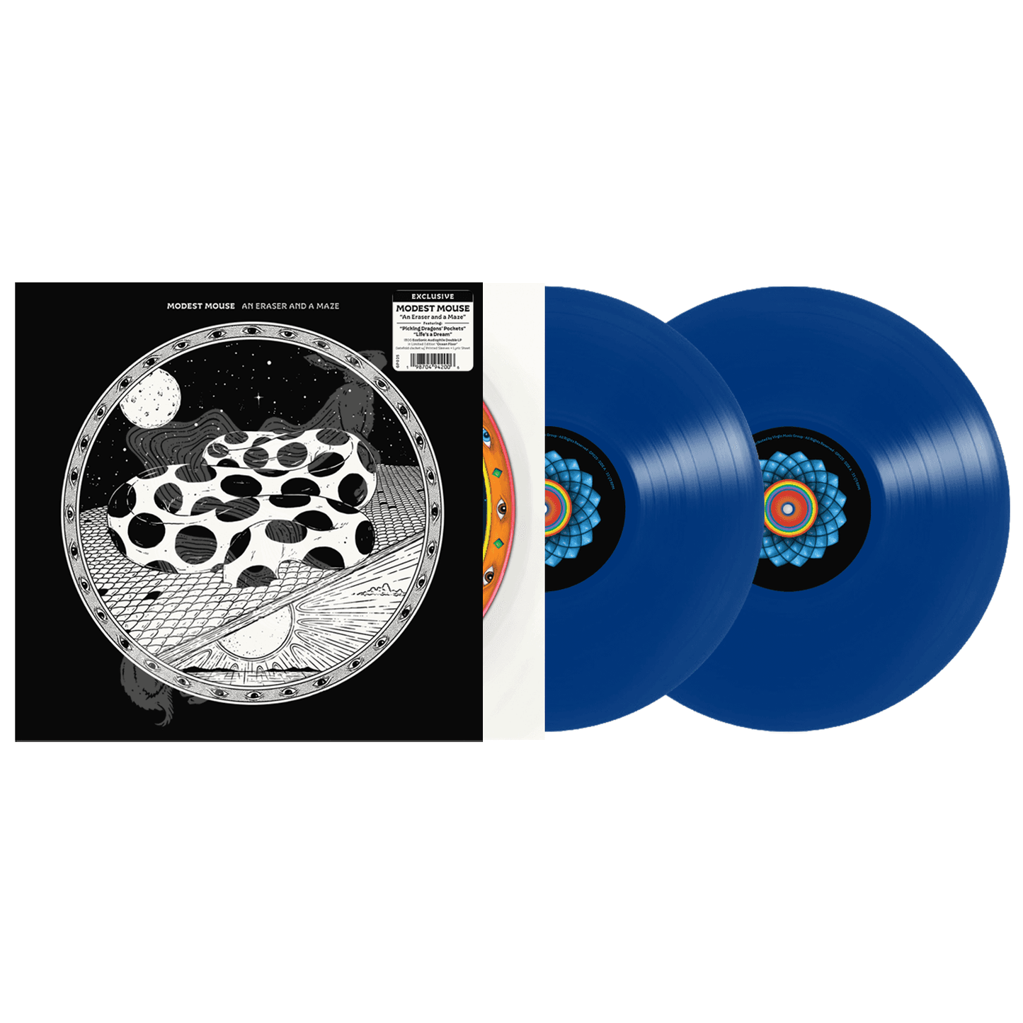 Modest Mouse - An Eraser And A Maze - ocean floor 2x Vinyl LP