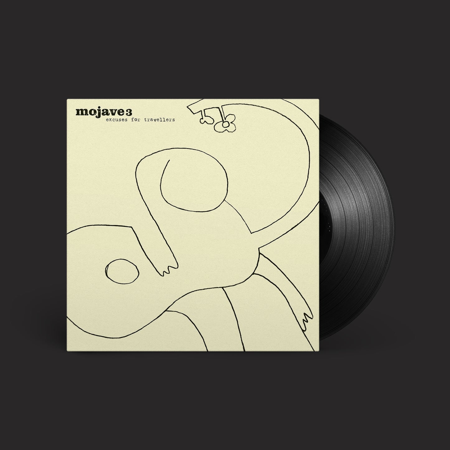 Mojave 3 - Excuses For Travellers - black vinyl album