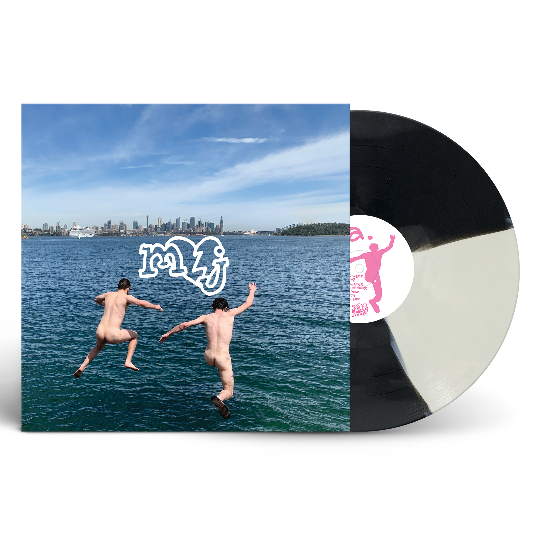 Mom Jeans - Sweet Tooth - raiders black and white vinyl LP