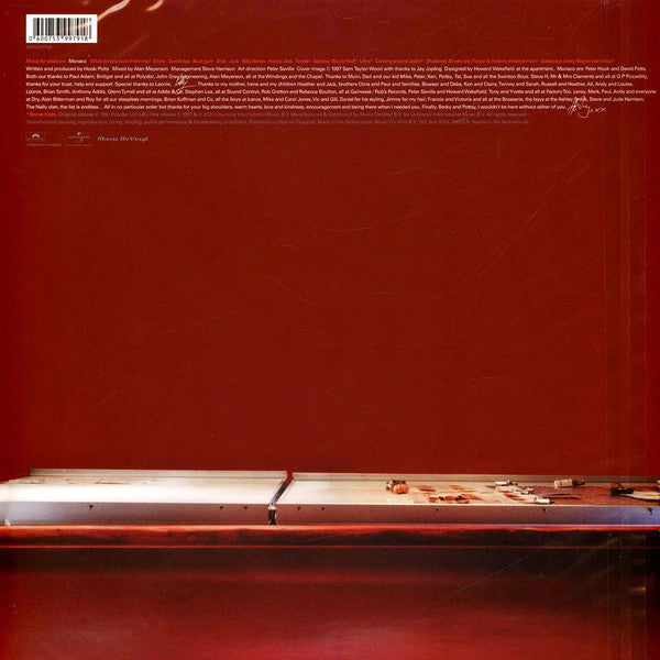 Monaco - Music For Pleasure double vinyl LP tracklist