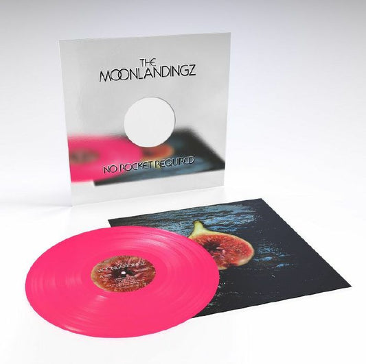 The Moonlandingz - No Rocket Required pink vinyl album