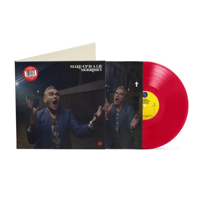 Morrissey - Make-Up Is A Lie ruby red vinyl LP