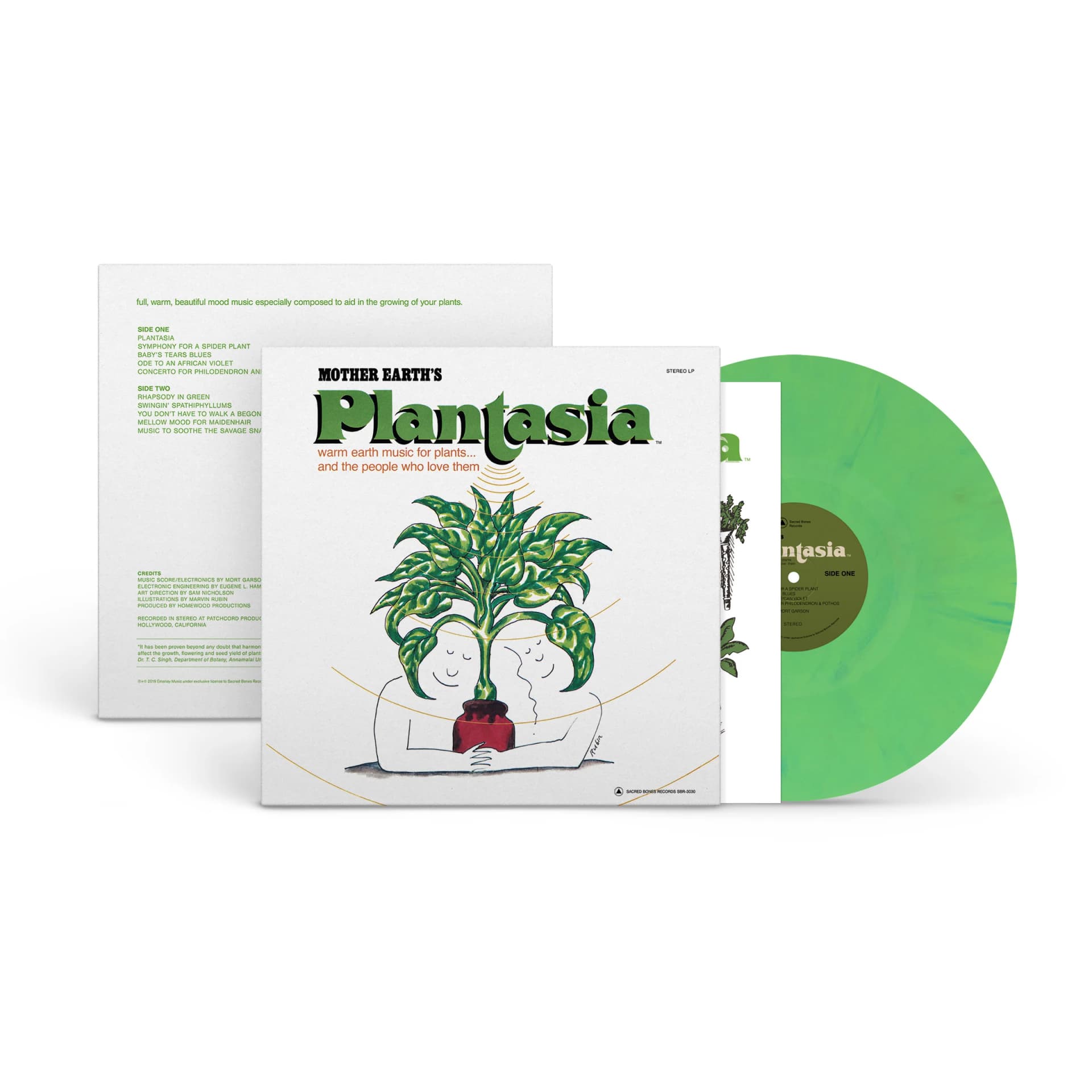 Mort Garson - Mother Earth's Plantasia - green vinyl LP