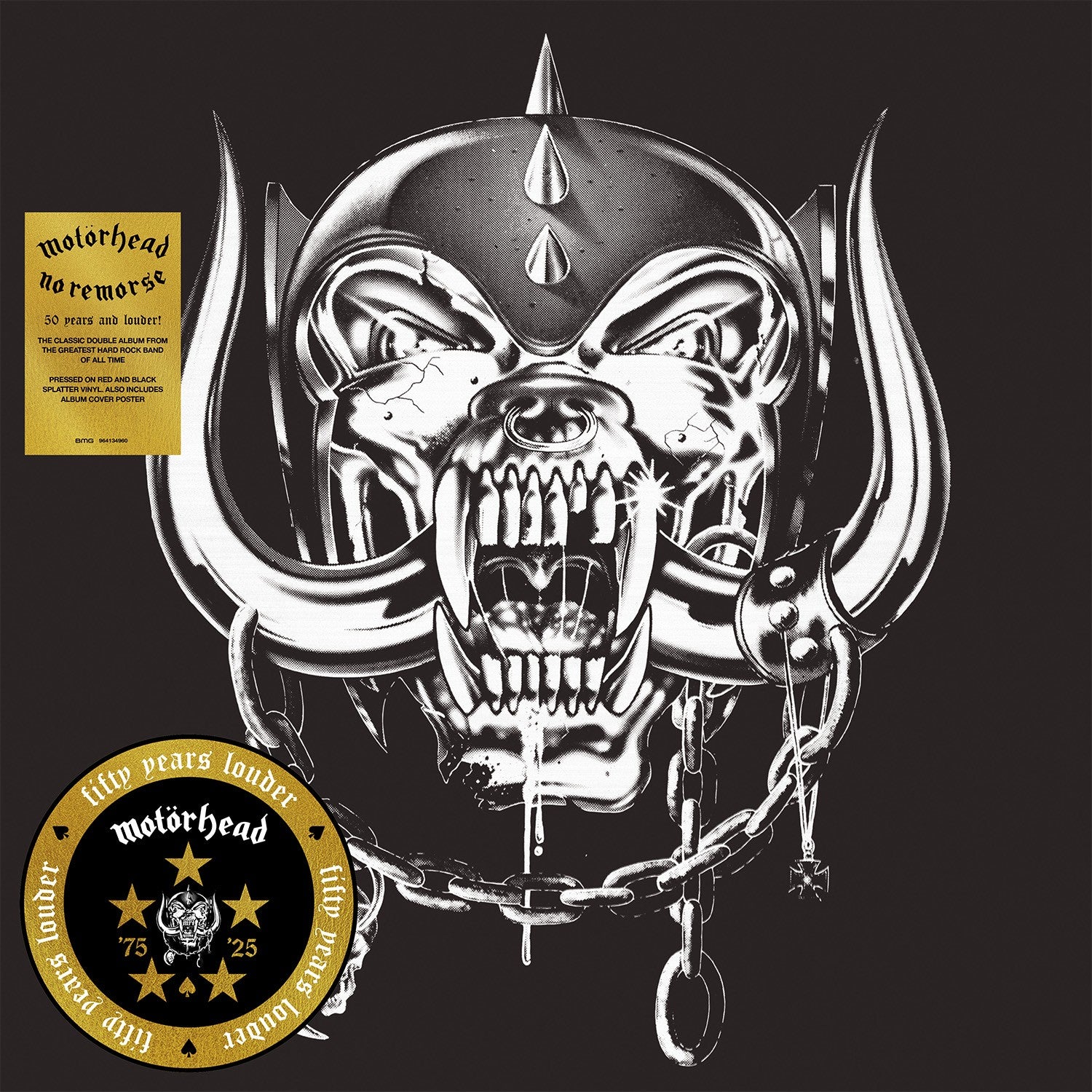 Motorhead - No Remorse (50th Anniversary) vinyl album
