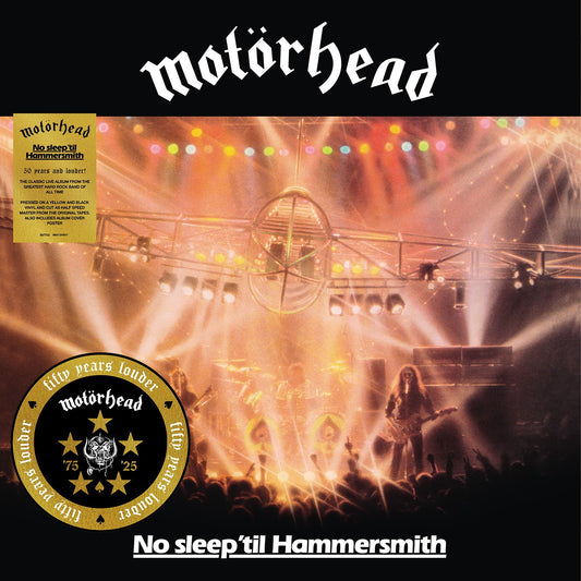 Motorhead - No Sleep Til’ Hammersmith vinyl album