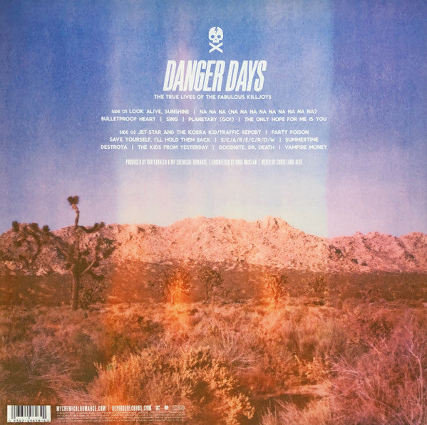 My Chemical Romance - Danger Days: The True Lives of the Fabulous Killjoys vinyl LP tracklist