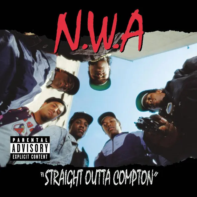 NWA - Straight Outta Compton red vinyl LP