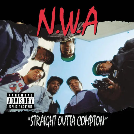 NWA - Straight Outta Compton red vinyl LP