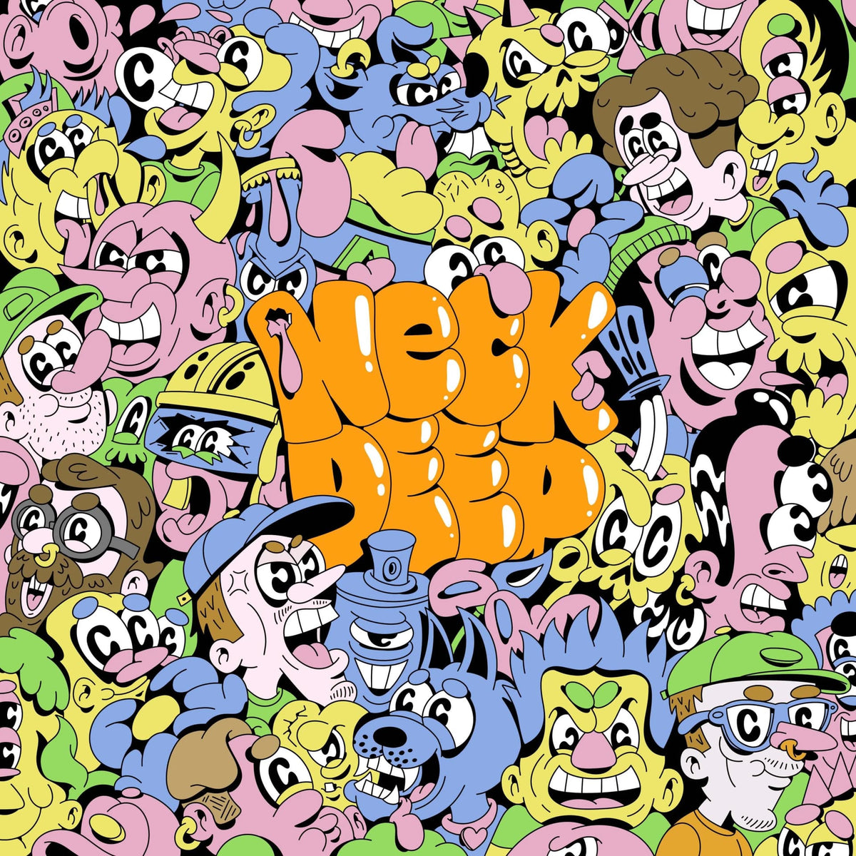 Neck Deep Neck Deep - orange vinyl album