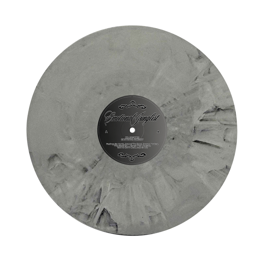 Nia Archives - Emotional Junglist black and white marble vinyl LP 