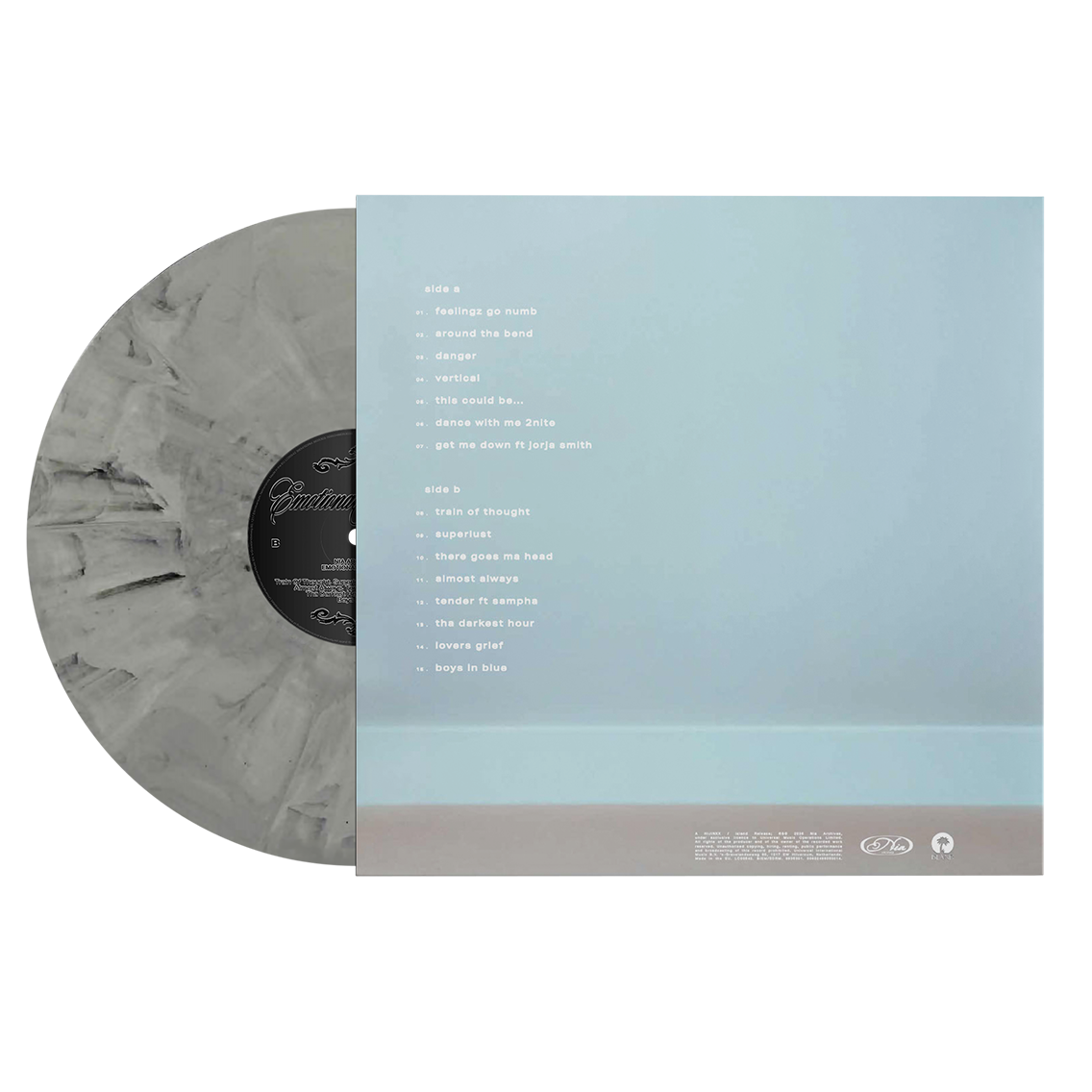 Nia Archives - Emotional Junglist marble vinyl LP tracklist