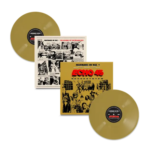 Nightmares on Wax - Echo45 Sound System gold double vinyl LP