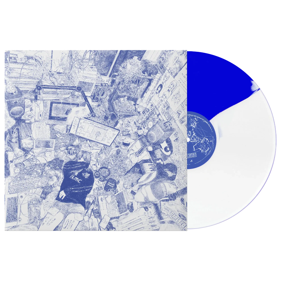 Ninajirachi - I Love My Computer blue and white vinyl LP