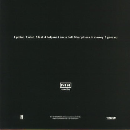 Nine Inch Nails - Broken 2016 Remastered vinyl LP tracklist