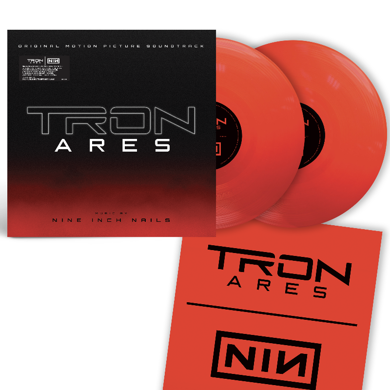 Nine Inch Nails - Tron: Ares Soundtrack red vinyl LP