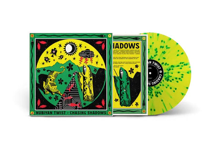 Nubiyan Twist - Chasing Shadows yellow and green splatter vinyl LP