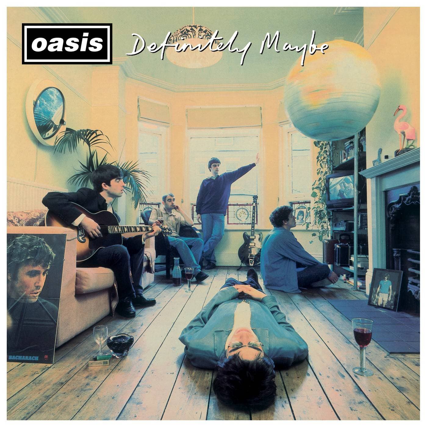 Oasis definitely maybe black double vinyl LP