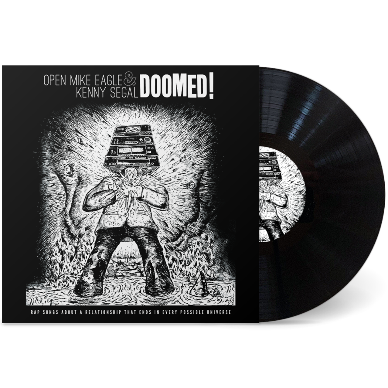 Open Mike Eagle & Kenny Segal - DOOMED! - black vinyl LP