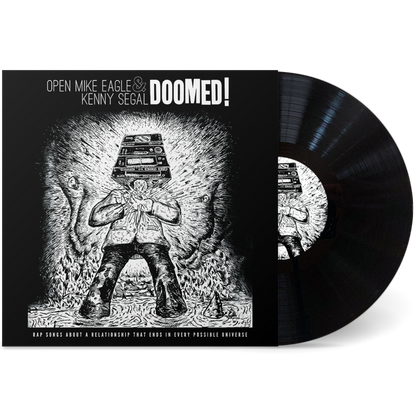 Open Mike Eagle & Kenny Segal - DOOMED! - black vinyl LP