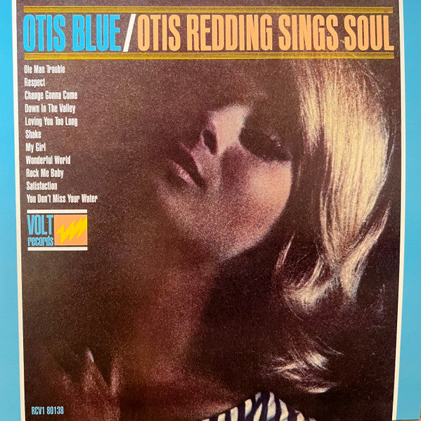 Otis Redding - Otis Blue / Otis Redding Sings Soul front cover LP