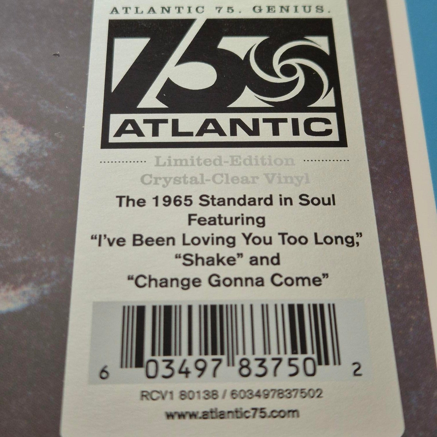 Otis Redding - Otis Blue / Otis Redding Sings Soul hype sticker