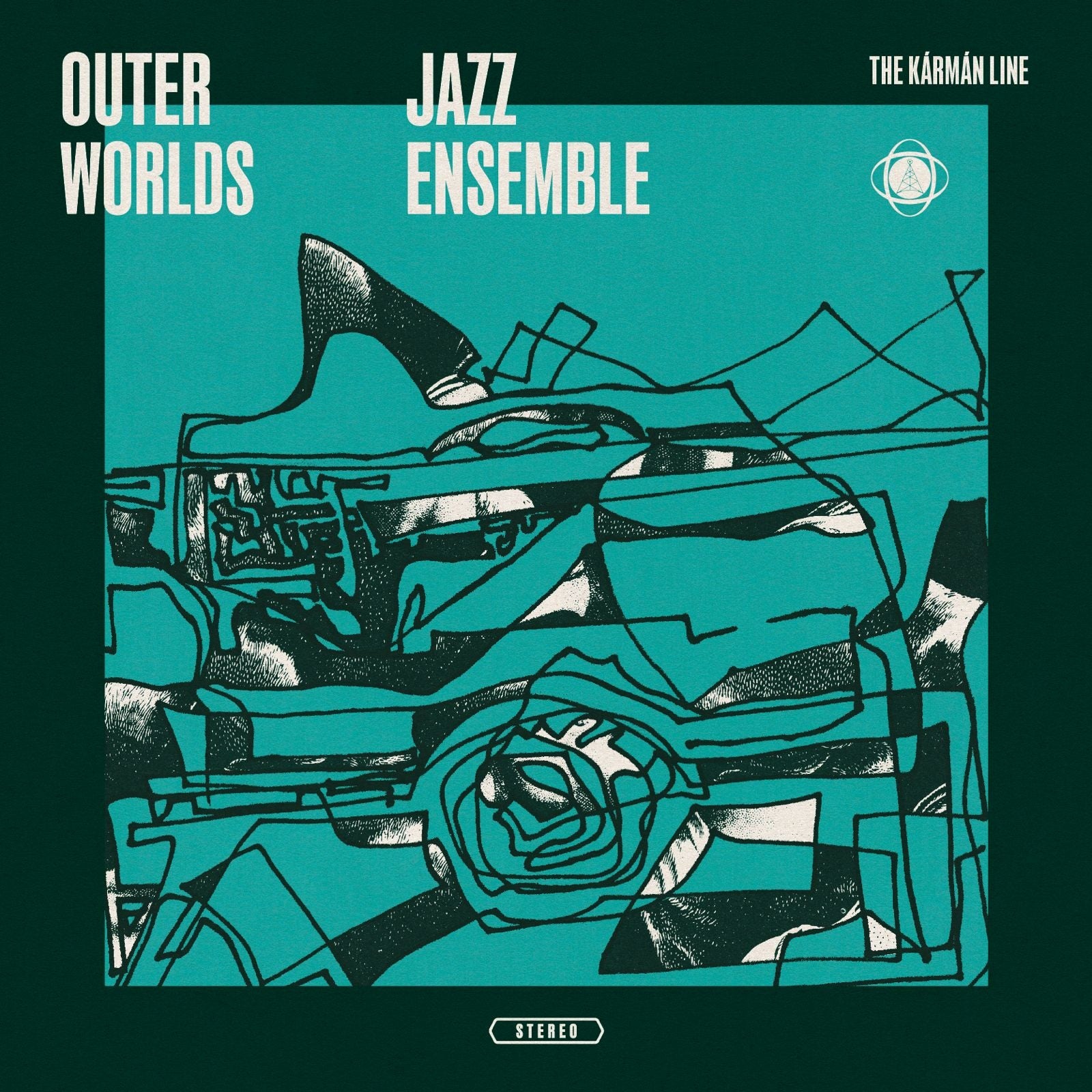 Outer Worlds Jazz Ensemble feat. Chip Wickham - The Kármán Line vinyl LP