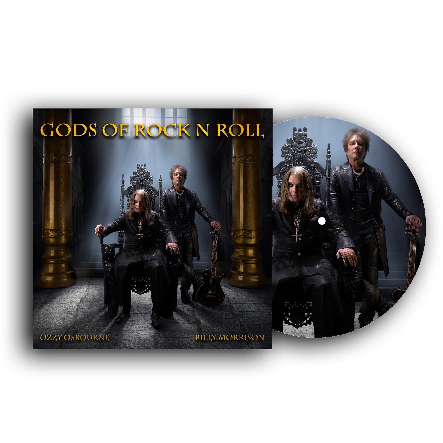 Ozzy Osbourne / Billy Morrison - 
Gods of Rock N Roll picture disc