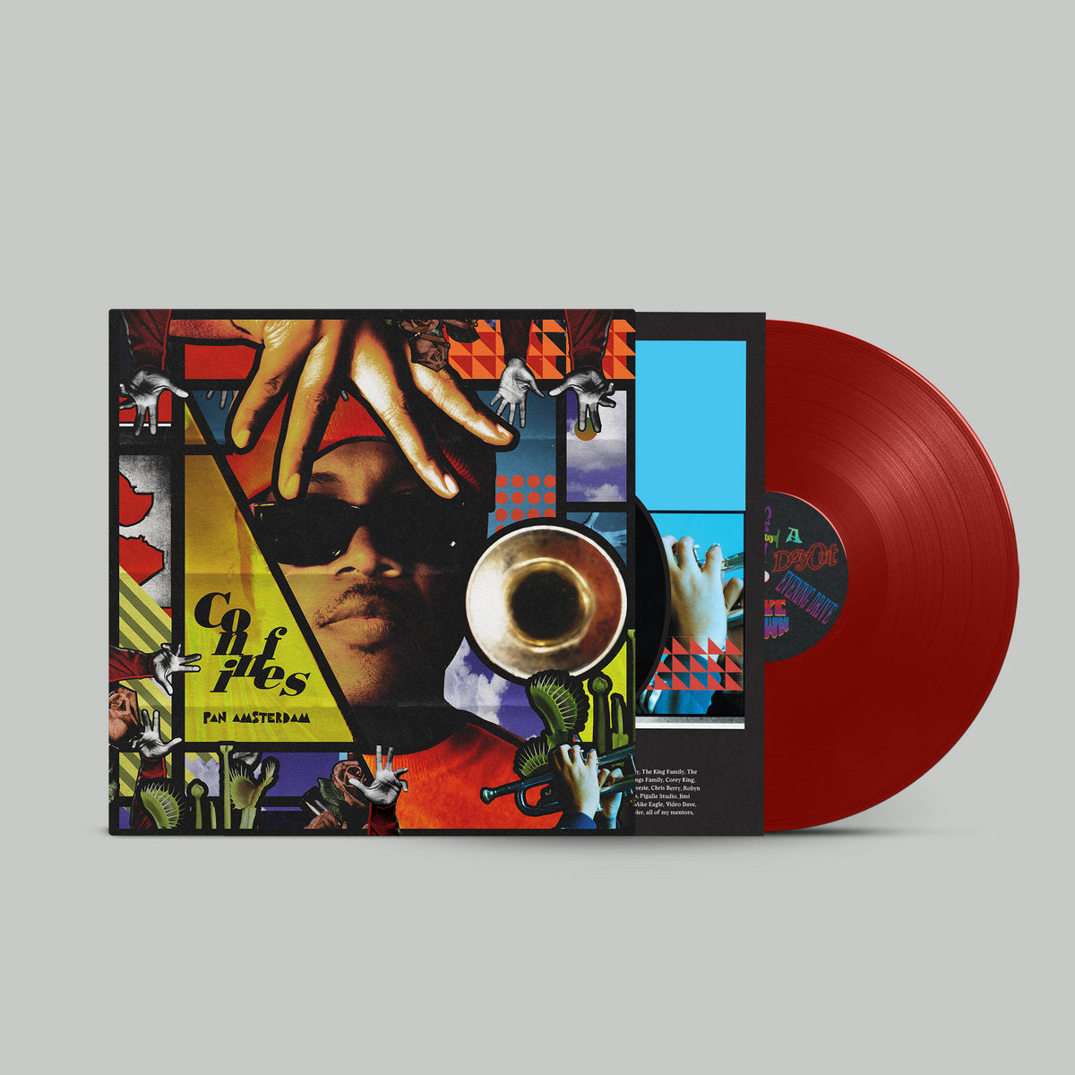 Pan Amsterdam - Confines red vinyl LP