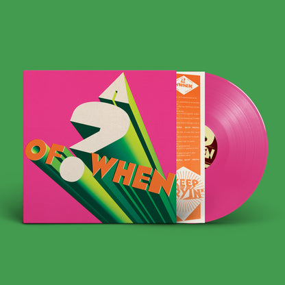 Panda Bear & Sonic Boom - A ? Of WHEN - pink vinyl LP