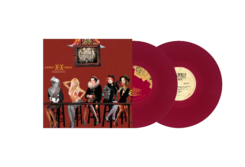 Panic! At The Disco - A Future You Can't Sweat Out (20th Anniversary Deluxe) ruby red double vinyl LP