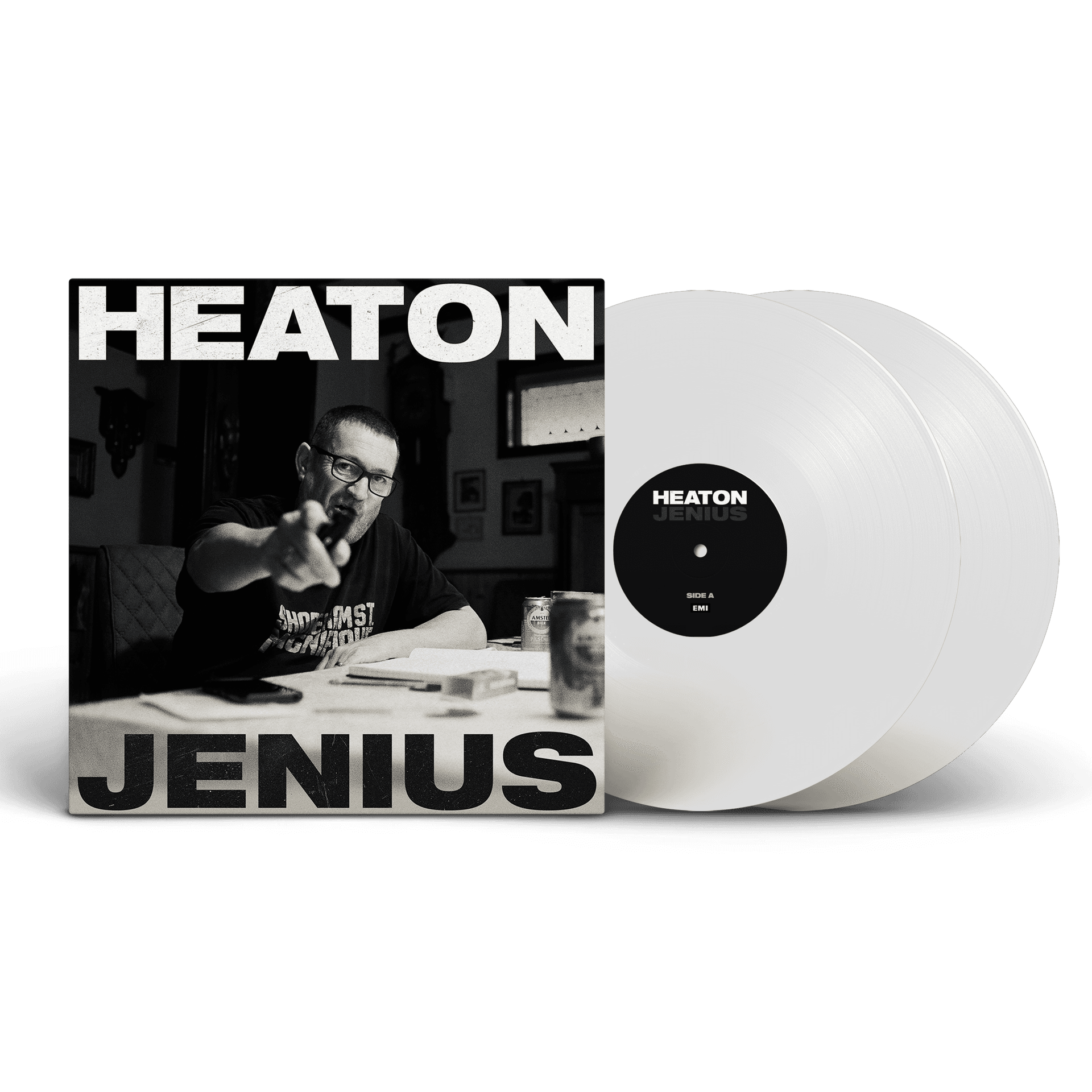 Paul Heaton Jenius white vinyl 2LP