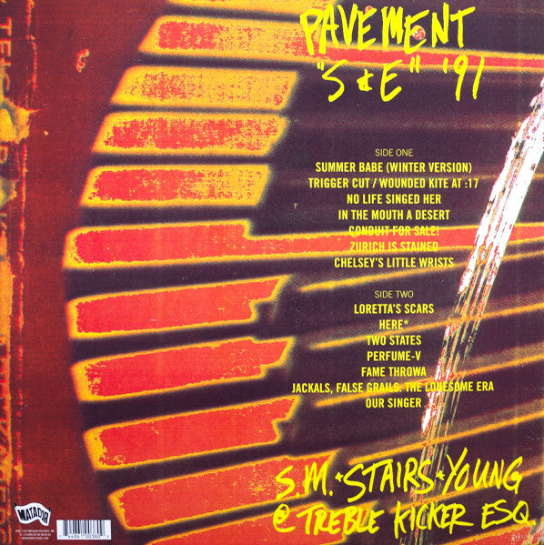 Pavement - Slanted and Enchanted vinyl LP tracklist