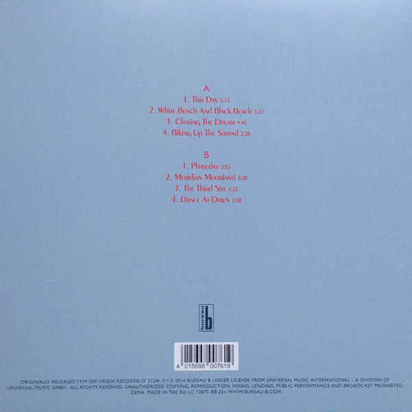 Peter Baumann - Trans Harmonic Nights vinyl album reissue tracklist