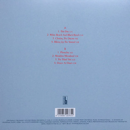 Peter Baumann - Trans Harmonic Nights vinyl album reissue tracklist