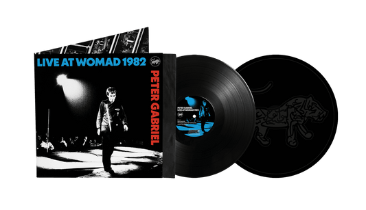 Peter Gabriel - Live at Womad 1982 black double vinyl LP