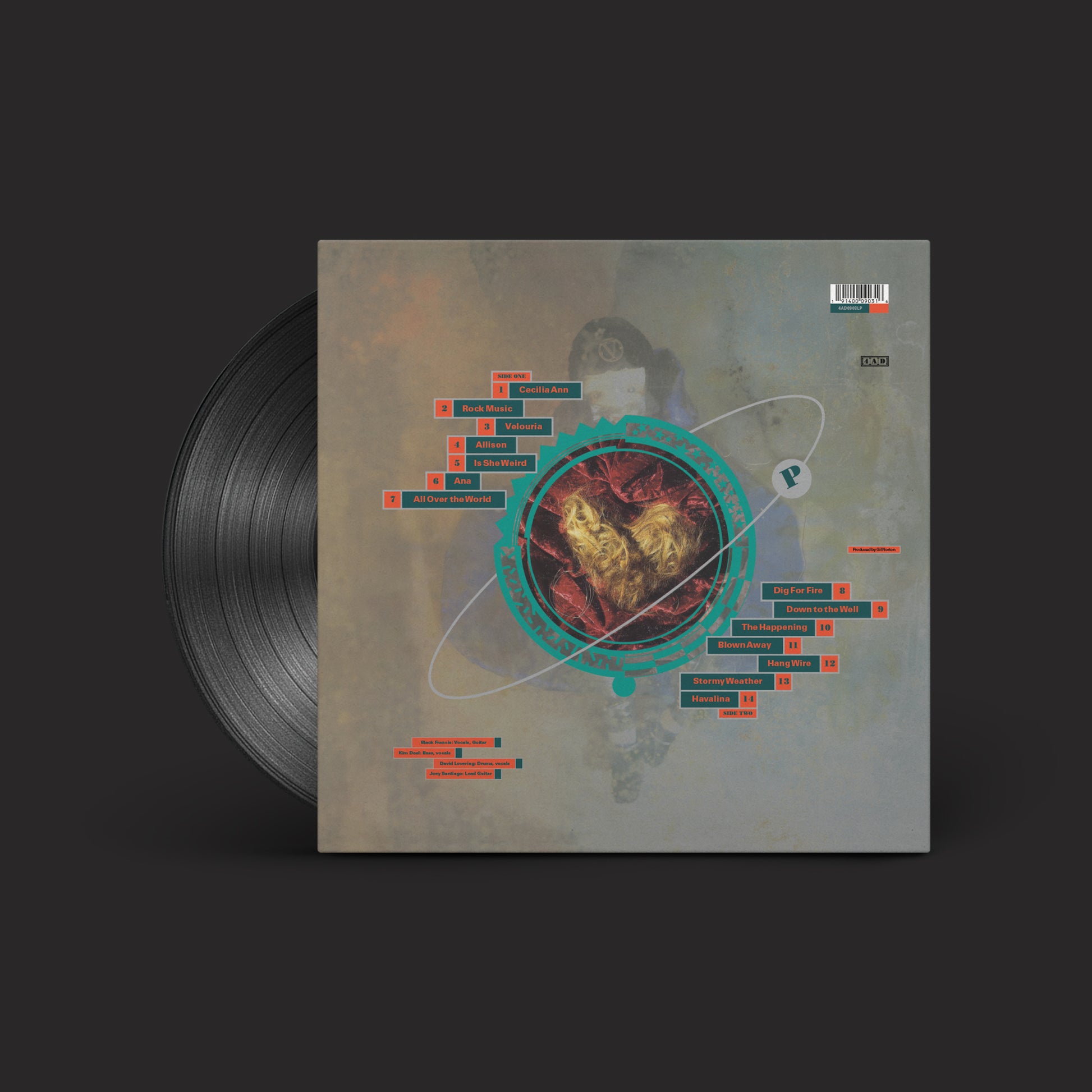 Pixies - Bossanova (2026 Remaster) - Black vinyl LP tracklist
