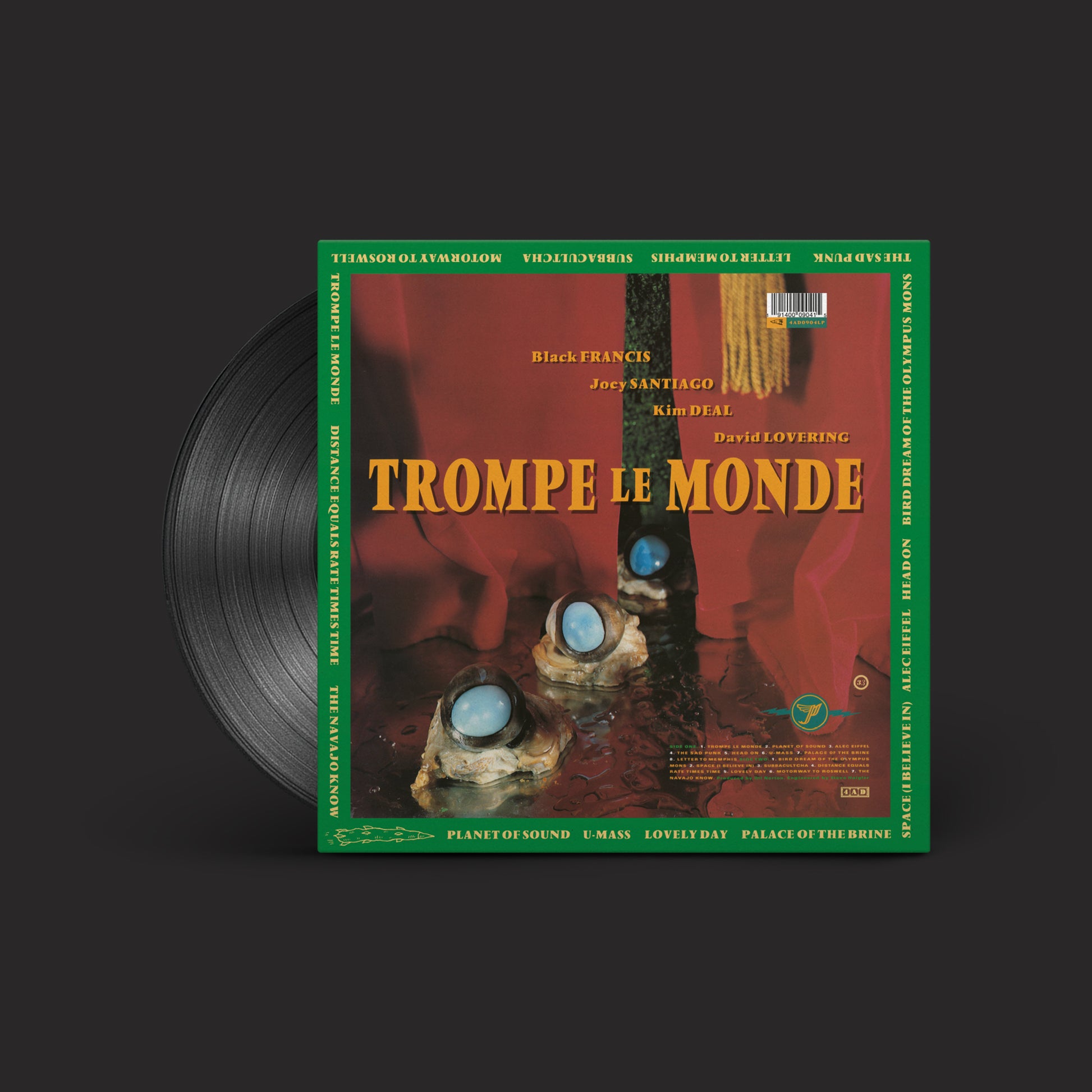 Pixies - Trompe le Monde (2026 Remaster) - Black vinyl LP tracklist