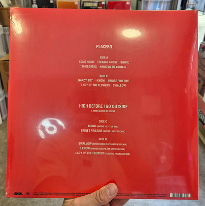 Placebo Placebo RE:CREATED deluxe black double vinyl tracklist