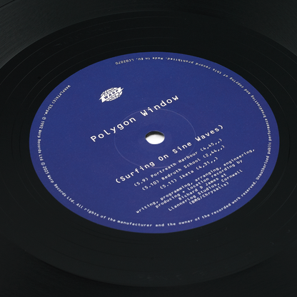 Polygon Window - Surfing On Sine Waves (Expanded Edition) reissue label