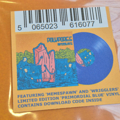 Polypores - Wrigglers primordial blue vinyl LP