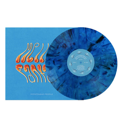 Potatohead People - Mellow Fantasy blue and black marble vinyl