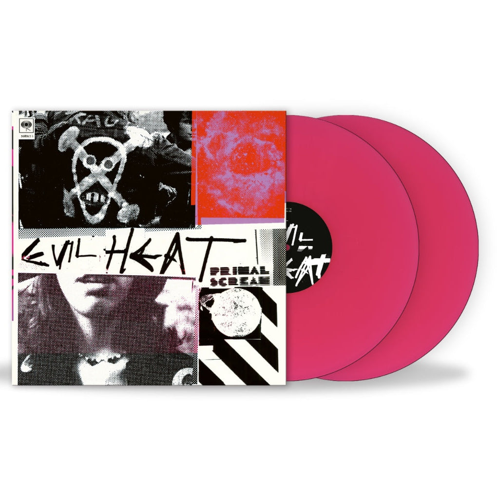 Primal Scream - Evil Heat pink vinyl 2LP
