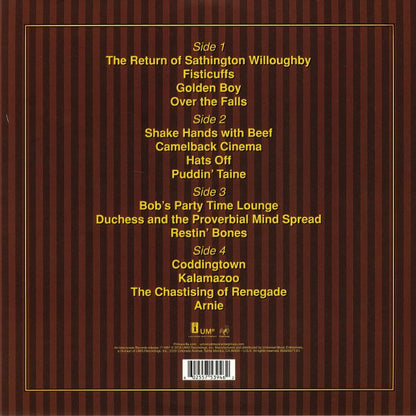 Primus - Brown Album double vinyl LP tracklist
