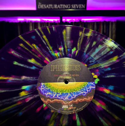 Primus - The Desaturating Seven midnight rainbow splatter vinyl LP reissue