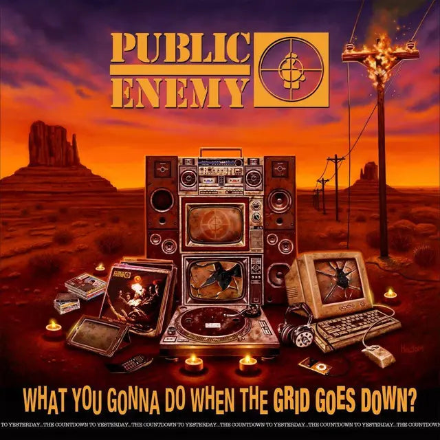 Public Enemy - What You Gonna Do When The Grid Goes Down vinyl LP