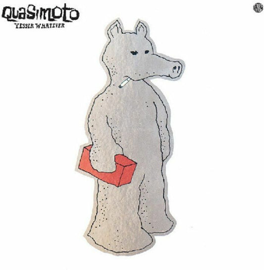 Quasimoto Yessir Whatever silver foil vinyl album cover