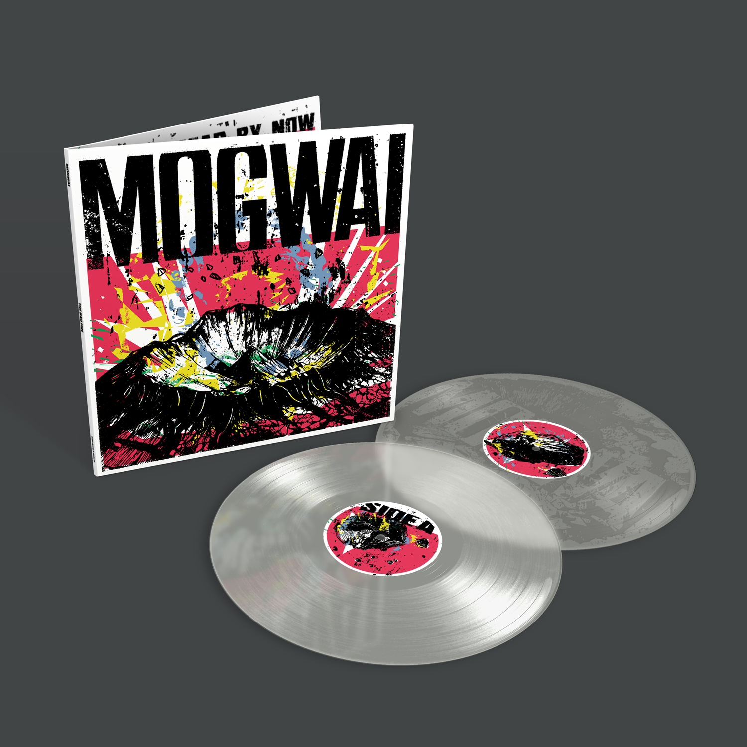 Mogwai - The Bad Fire clear double vinyl