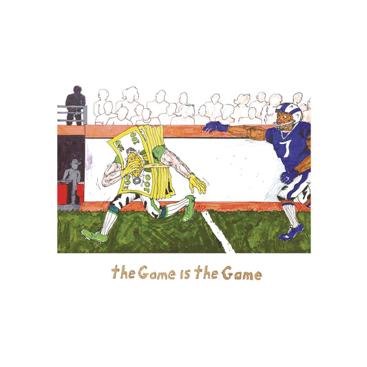 ElCamino and Real Bad Man - The Game is the Game vinyl album